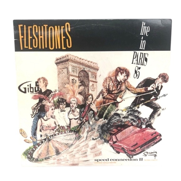 Fleshtones - Live In Paris 85 Vinyl Record - Picture 2 of 8